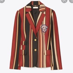 Tory Burch Striped Blazer